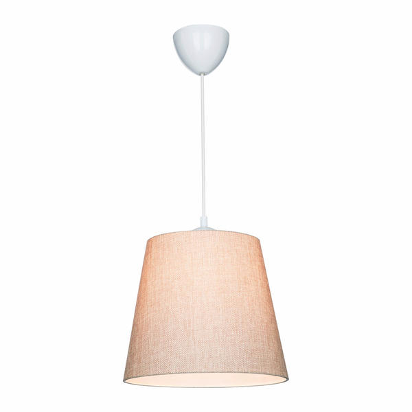 26 'Konische Pendelleuchte Sand Beige