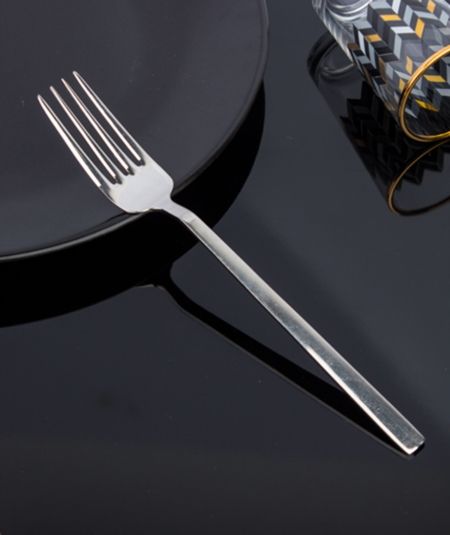 Acar Mutfak | Karat 6 Adet Gümüş Paslanmaz Çelik Yemek Çatalı