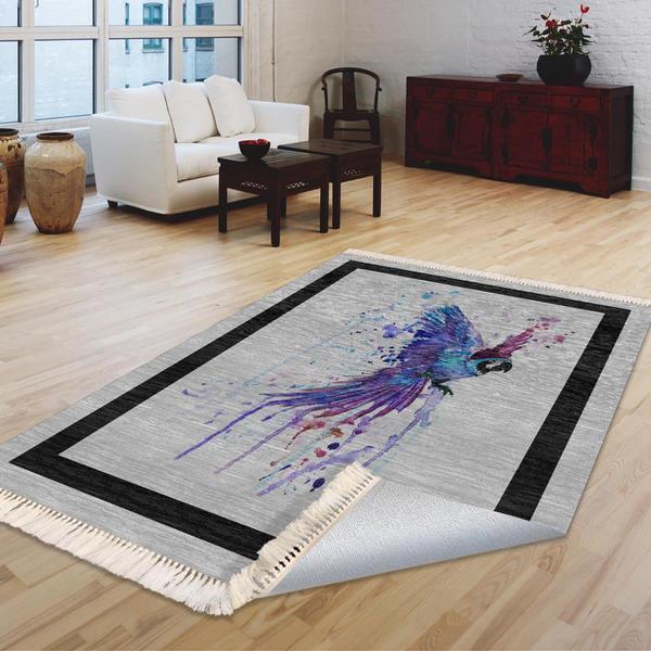 Milano Yıkanabilir Dekoratif Halı Kaymaz Taban | 8mm | MLN-HS252-1