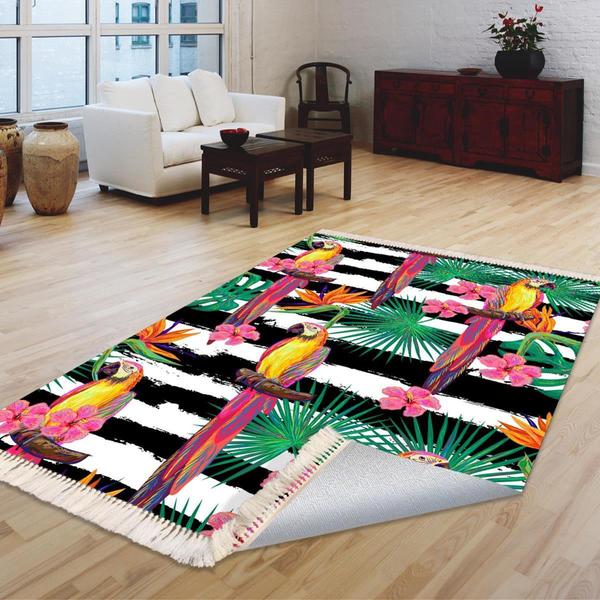 Milano Yıkanabilir Dekoratif Halı Kaymaz Taban | 8mm | MLN-HS380-1