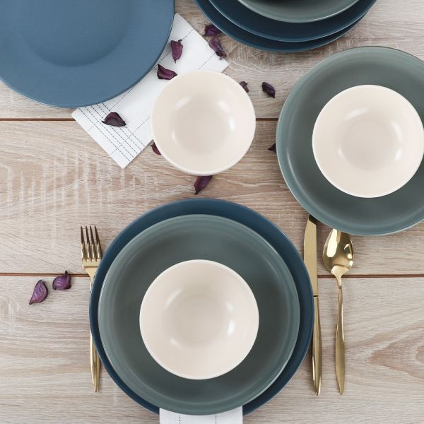 Rivaria Yemek Takımı 12 Parça 4 Kişilik - 324 | Keramika