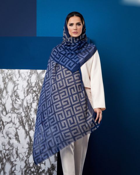 Dekonaz | Desenli Modern Tasarımlı Bayan Eşarp | DKNZ-31362