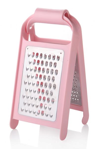 Queen's Kitchen | Akrilik Aksamlı Çelik Pembe Rende 25x12cm