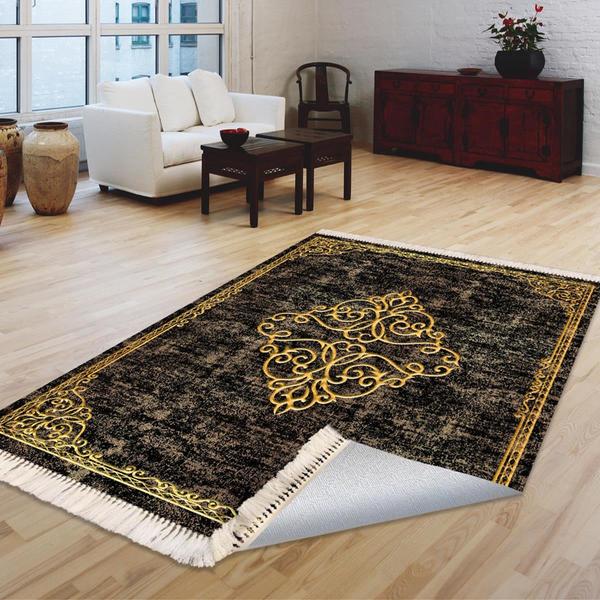 Milano Yıkanabilir Dekoratif Halı Kaymaz Taban | 8mm | MLN-HK160-1