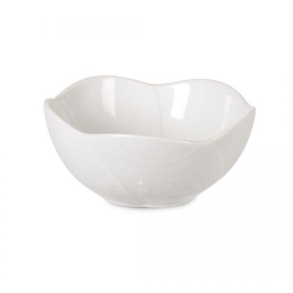 İpek Züccaciye | Yuvarlak Beyaz Sade Kase | FR-11