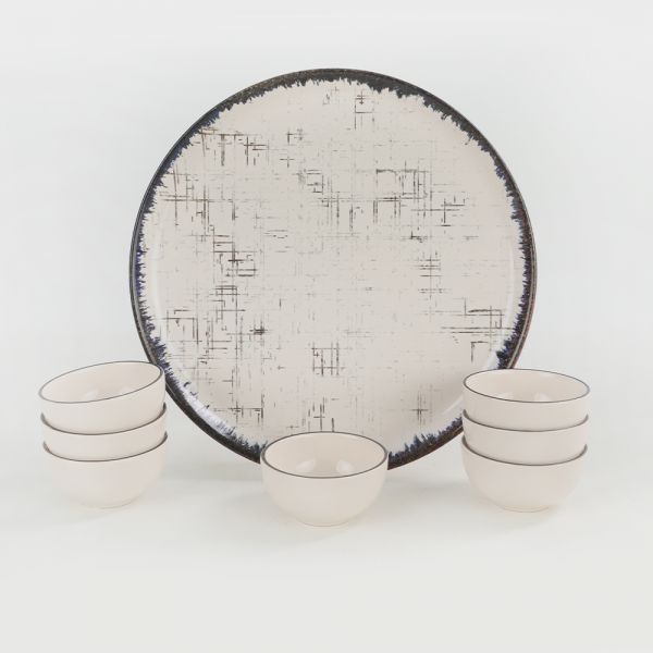 Line Bulut Frühstück 8 Stück - 19234 | Keramik