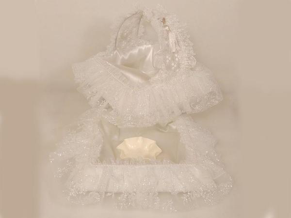 Lampshade Square Silvery Henna Set Cream