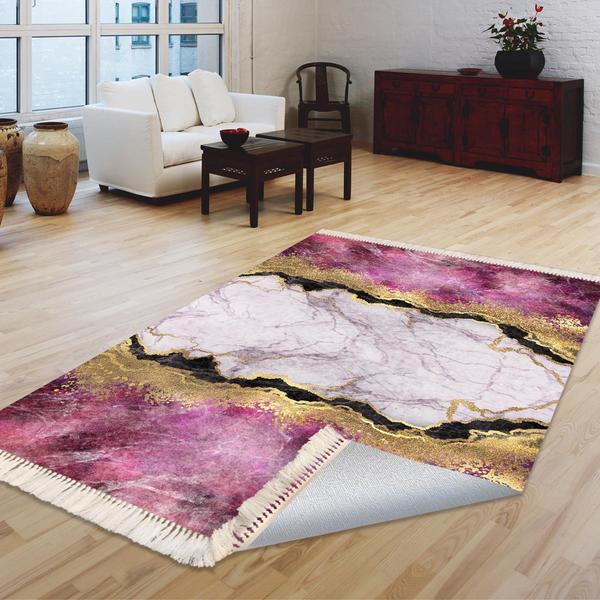 Milano Yıkanabilir Dekoratif Halı Kaymaz Taban | 8mm | MLN-DOT-HT317