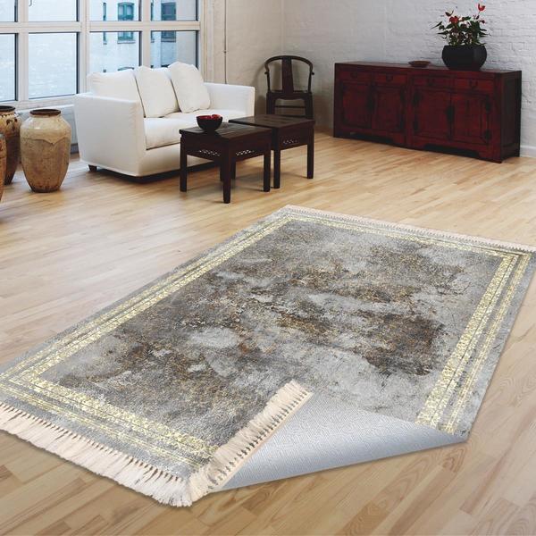 Milano Yıkanabilir Dekoratif Halı Kaymaz Taban | 8mm | MLN-HY-1203