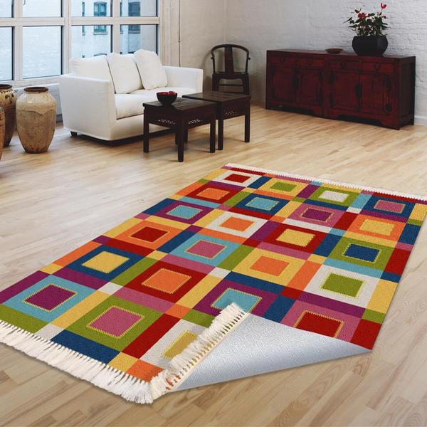 Milano Yıkanabilir Dekoratif Halı Kaymaz Taban | 8mm | MLN-HS195-1