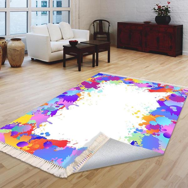 Milano Yıkanabilir Dekoratif Halı Kaymaz Taban | 8mm | MLN-HS386-1