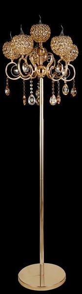 Dekonaz Ayaklı Dekoratif Led Lamba 160cm | Altın | DTX-C21-14