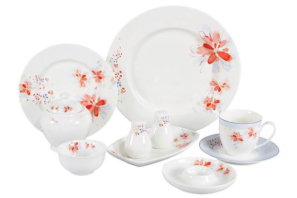 Korkmaz 40 Parça Dream Kahvaltı Takımı | Beyaz | 6 Kişilik | A8826