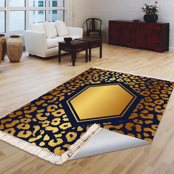 Milano Yıkanabilir Dekoratif Halı Kaymaz Taban | 8mm | MLN-DOT-HT861