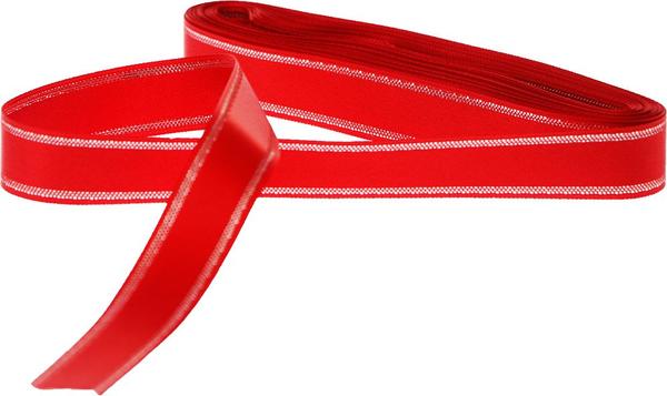 Hobby Hediye Kurdelesi Kırmızı, Gümüş