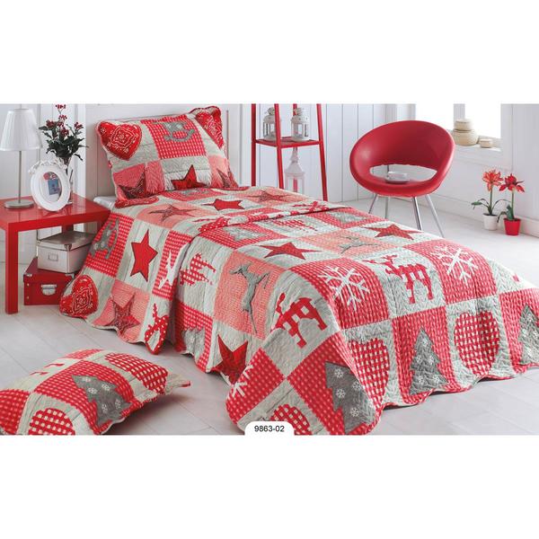 طقم غطاء سرير مزدوج مبطن من أناتوليا تكس -9863-02