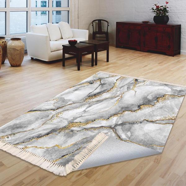 Milano Yıkanabilir Dekoratif Halı Kaymaz Taban | 8mm | MLN-HS313-1