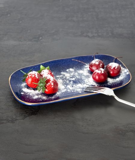 Acr Safir Desen Yaldizli 3 No Sunum Tabaği