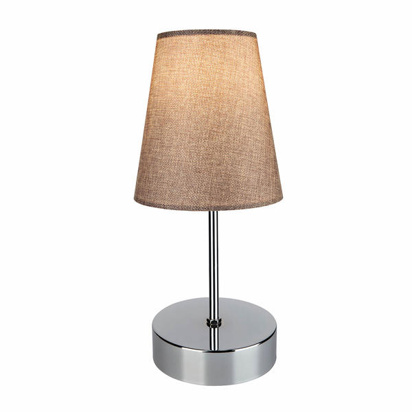 Estelya Abajur Krom Kahve