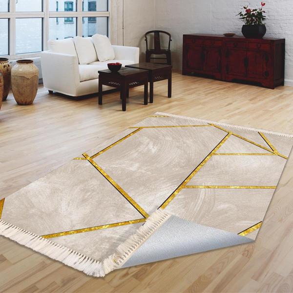 Milano Yıkanabilir Dekoratif Halı Kaymaz Taban | 8mm | MLN-HS318-1