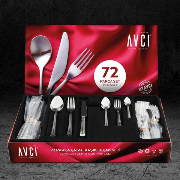 Sarma 72 Parça Çatal Kaşık Bıçak Takımı