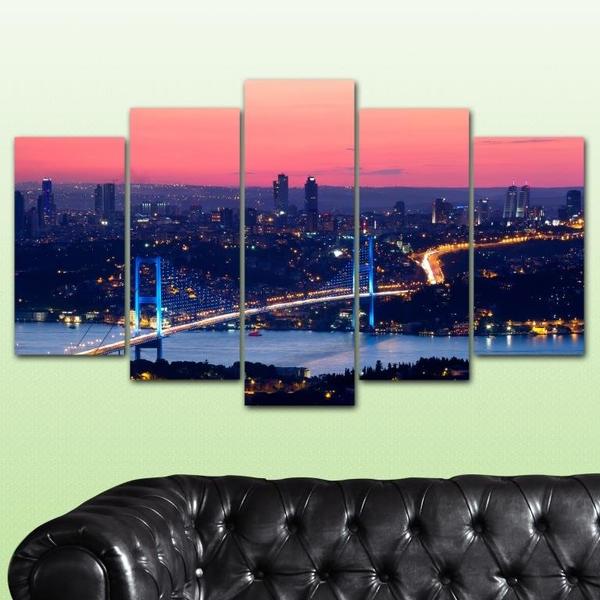 5 Parça Tablo - Skyline