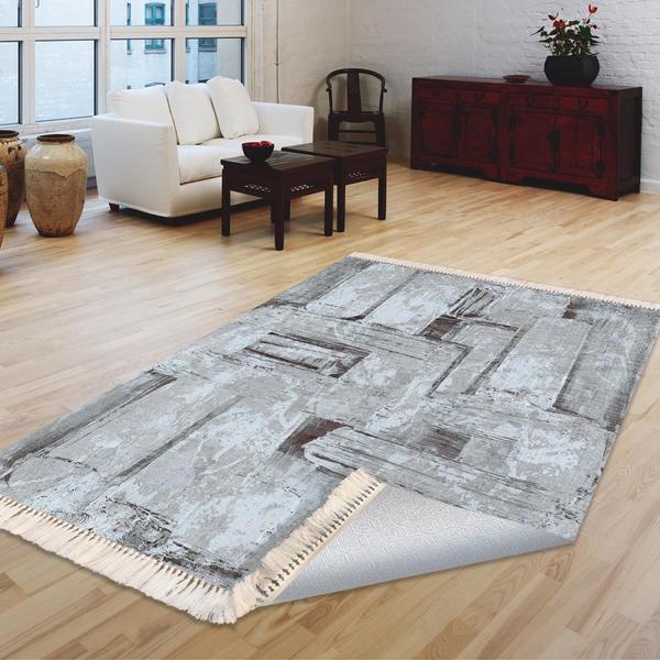 Milano Yıkanabilir Dekoratif Halı Kaymaz Taban | 8mm | MLN-DOT-HT227