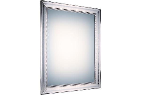 Bavary Dekoratif Lüx Ayna 50x70 cm | Gümüş | By-k5502b