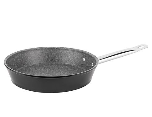 004-01-BLACK ITALIAN GRANITE PAN 28CM