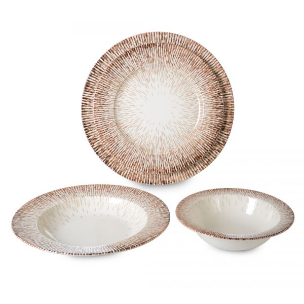 İpek Züccaciye | Riva 24 Parça Sara Yemek Takımı