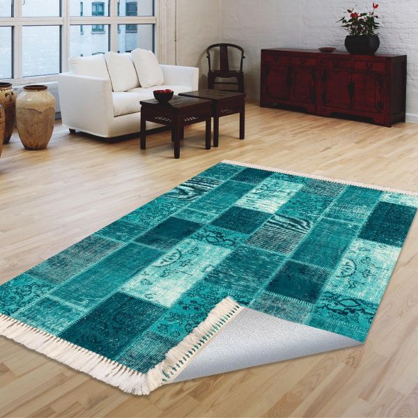 Milano Yıkanabilir Dekoratif Halı Kaymaz Taban | 8mm | MLN-DOT-HT680