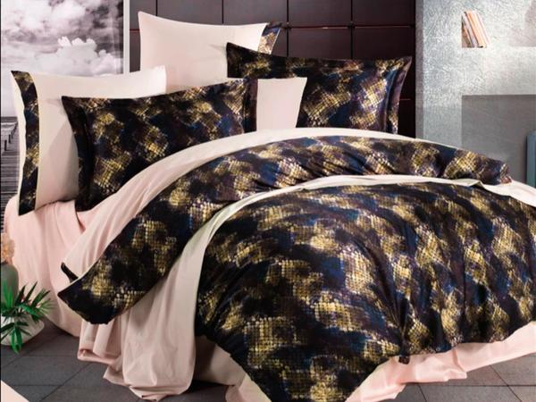 Anastasia Çift Kişilik Pamuk Saten Nevresim Takımı Royal | Hobby