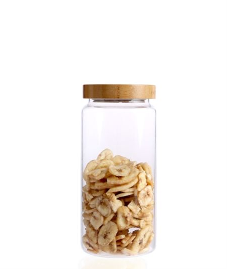 Acar | Bambu Kapaklı Cam Kavanoz 0,97 Lt