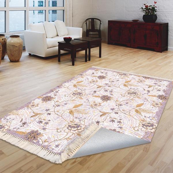 Milano Yıkanabilir Dekoratif Halı Kaymaz Taban | 8mm | MLN-DOT-HT142