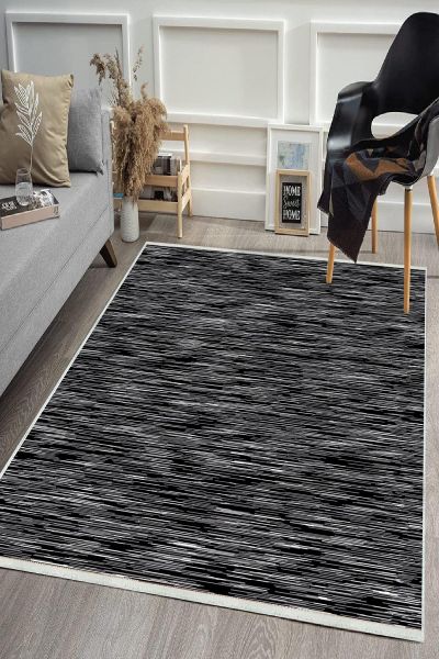 Birkilim Yıkanabilir Dekoratif Halı İpeksi Kaymaz Taban | MLN-IP-HS-473