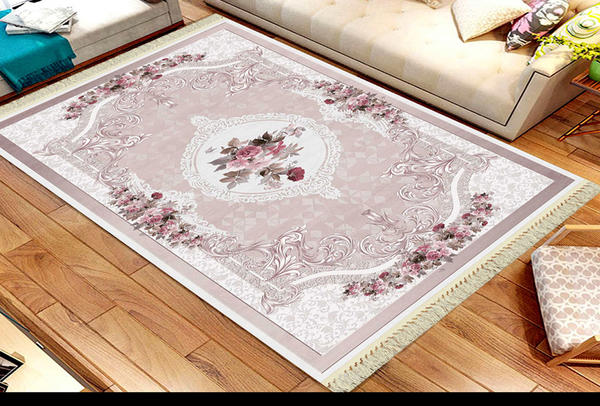 Roland 5'li Yıkanabilir Halı Seti | Rose | roland-1055-rose