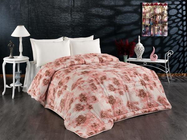 Belenay Çift Kişilik Kadife Yorgan - Bulut