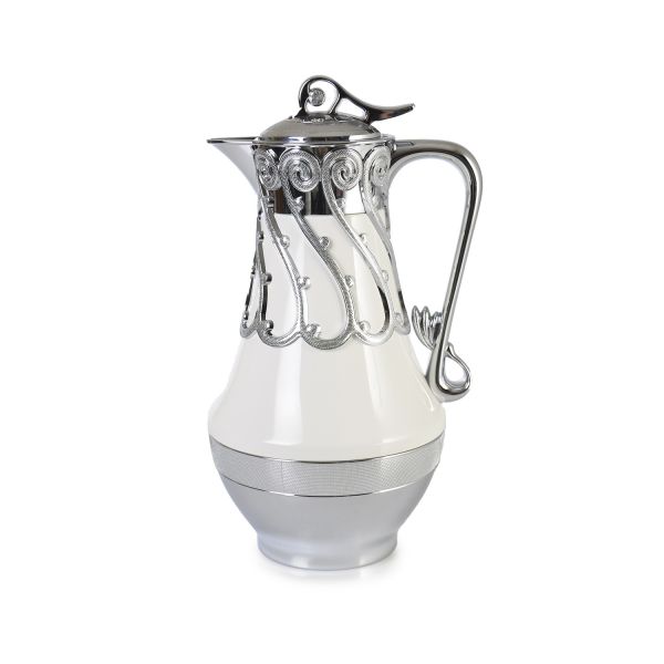 JXC-1000 LUX TERMOS BLANC AVEC ARGENT | IPEK-49003
