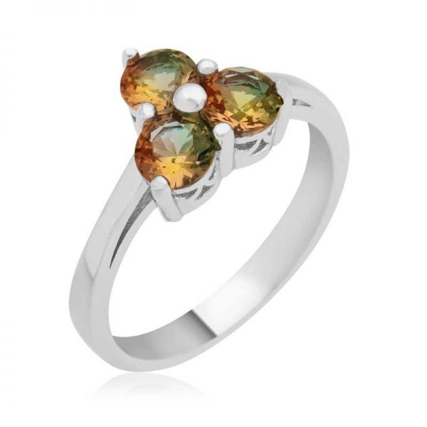 ?Gümüş Zultanit Taşlı Bayan Yüzük