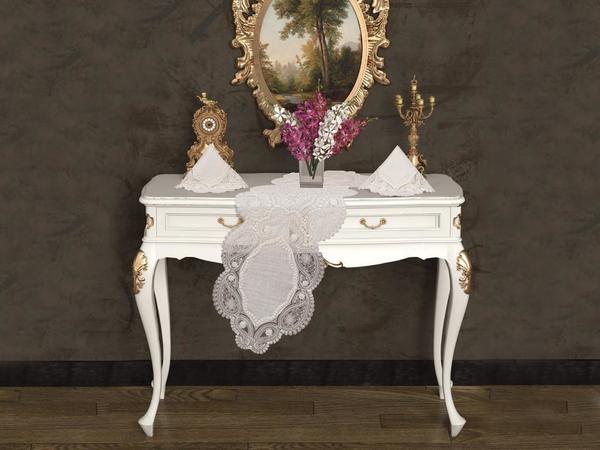 Bellisima Linen 3 Piece Bedroom Set Cream