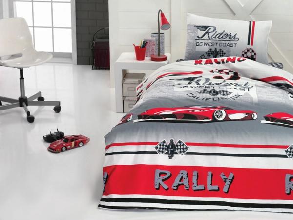 Cotton Box Genç Ranforce Nevresim Takımı Redcar Kırmızı Tek Kişilik | Cotton Box