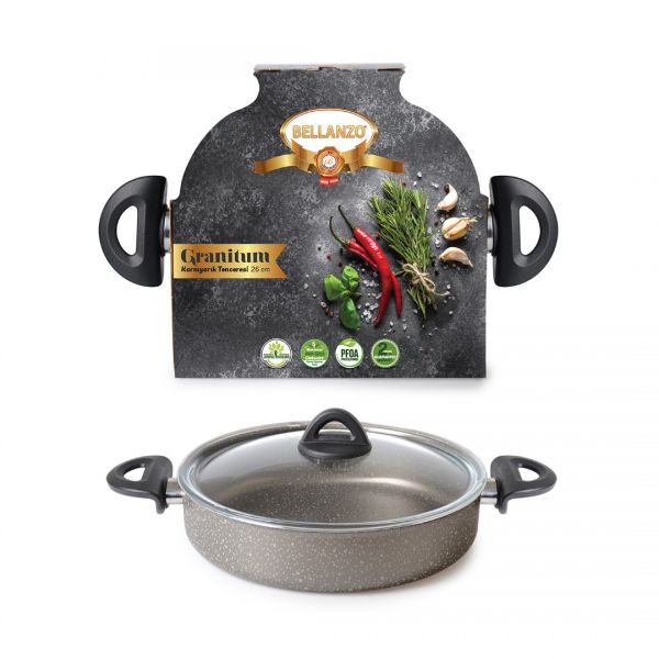 BELANZO 26 CM CARNAVAL POT-EFFET GRANIT -2,7MM | IPEK-BLZ013