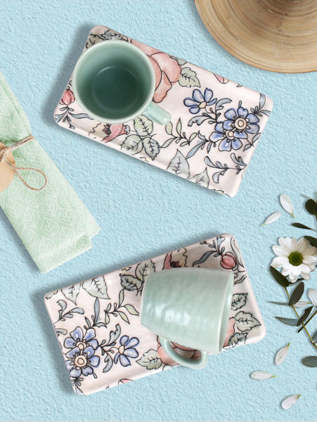 Ensemble de présentation à café Magnolia pour 2 personnes - 18235 | Keramika