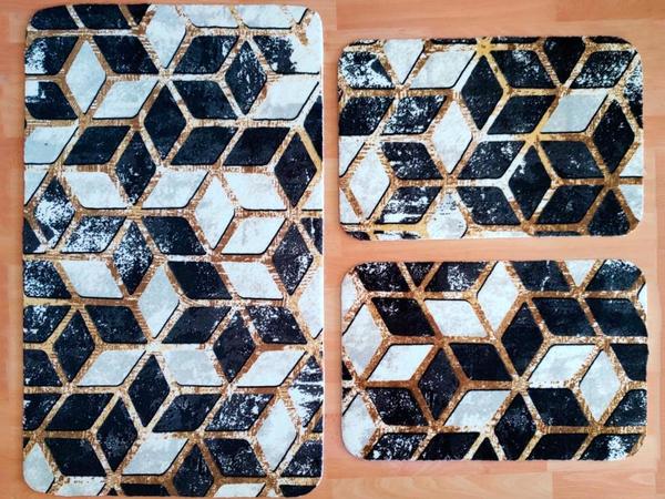 Elegance Triple Closet Set Illusion Schwarz