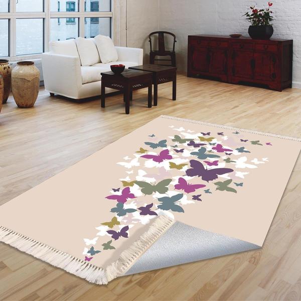 Milano Yıkanabilir Dekoratif Halı Kaymaz Taban | 8mm | MLN-HS191-1