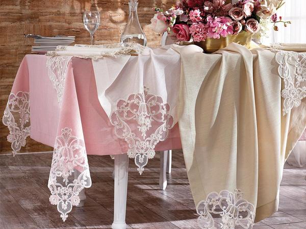 Perla Tablecloth Set 26 Pieces