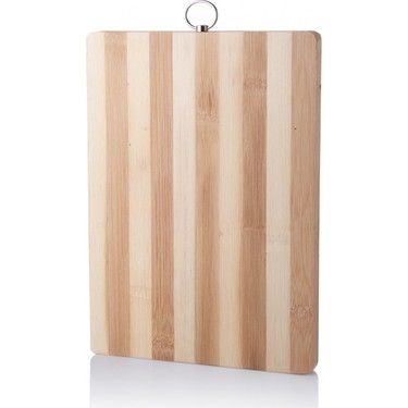 Queen's Kitchen | Metal Asma Aparatlı Lüx Bambu Kesme Tahtası