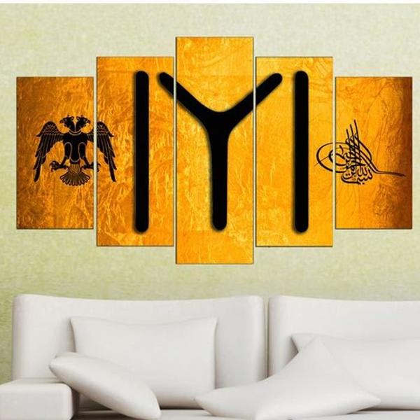 Dekonaz 5 Parça Tablo | Kayı Boyu IYI | b-3019