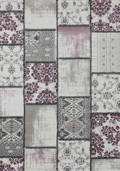 Dinarsu Kumsal Dikiş Desenli Halı | Pembe | 23000-55-Pink