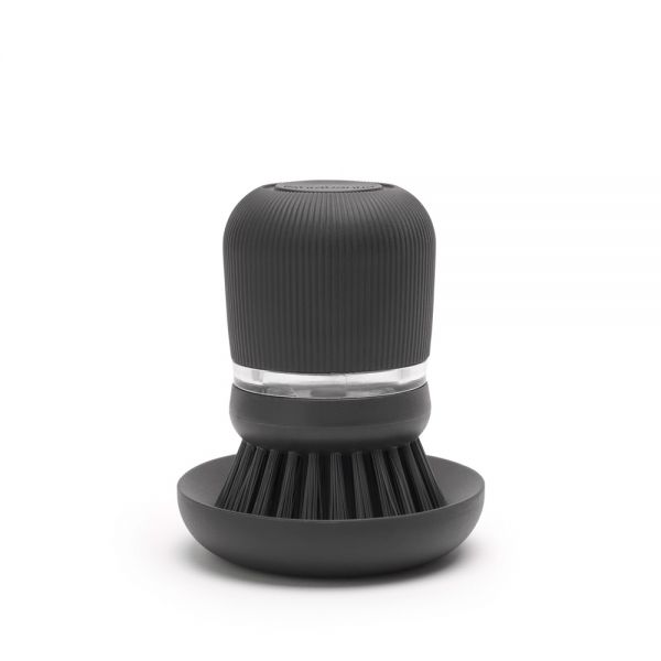 Tantitoni | Dark Grey Sabun Hazneli Bulaşık Fırçası